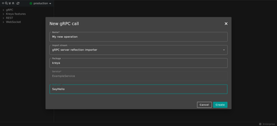 Adding a new gRPC operation