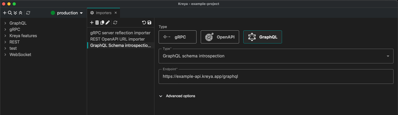 Getting Started with GraphQL in Kreya | Kreya