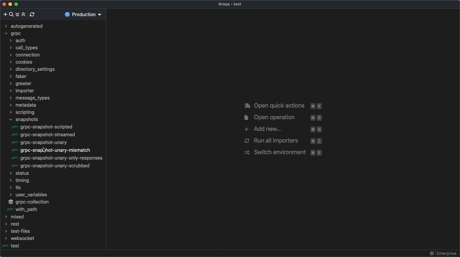 An animation showcasing snapshot testing.